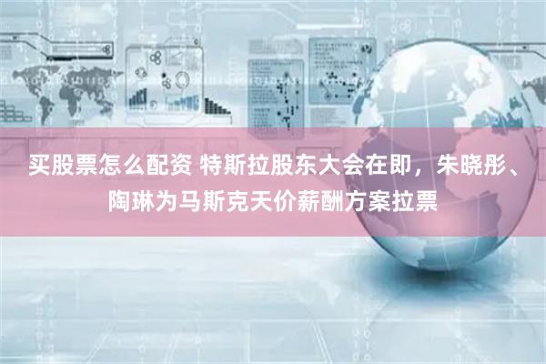 买股票怎么配资 特斯拉股东大会在即，朱晓彤、陶琳为马斯克天价薪酬方案拉票